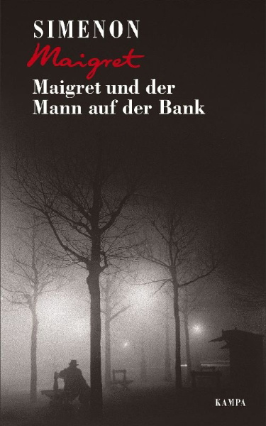 Buchcover und Innenansicht für das Buch: Maigret et l'homme du banc