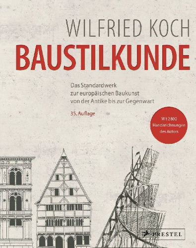 Buchcover und Innenansicht für das Buch: Baustilkunde