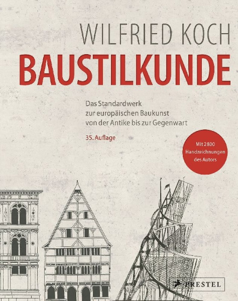 Buchcover und Innenansicht für das Buch: Baustilkunde