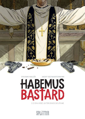 Buchcover und Innenansicht für das Buch: Habemus Bastard 2