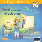 Buchcover und Innenansicht für das Buch: LESEMAUS 78: Conni kann nicht einschlafen