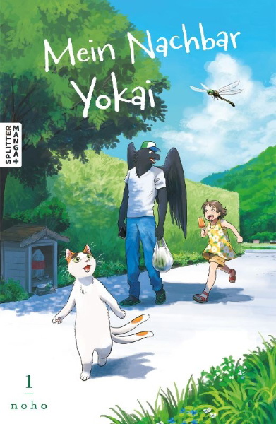 Buchcover und Innenansicht für das Buch: Tonari no Yokai-san 01