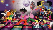 Buchcover und Innenansicht für das Buch: Paco et le disco - 16 musiques à écouter
