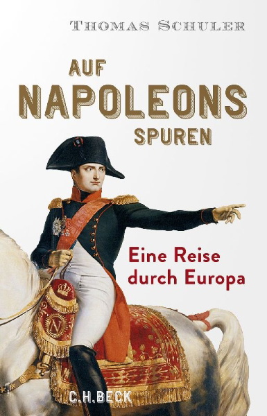 Buchcover und Innenansicht für das Buch: Auf Napoleons Spuren