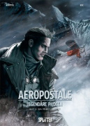 Buchcover und Innenansicht für das Buch: Aeropostal - Legendäre Piloten. Band 5