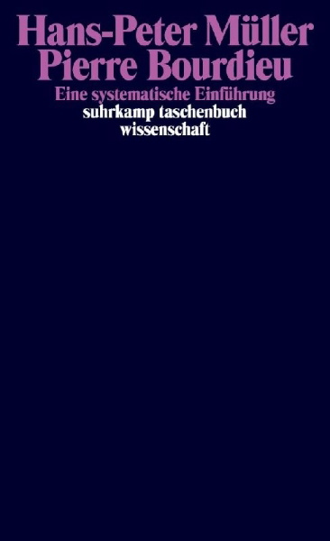 Buchcover und Innenansicht für das Buch: Pierre Bourdieu