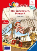 Buchcover und Innenansicht für das Buch: Leserabe 1. Lesestufe Kurz und leicht - Klar zum Entern, Piraten?