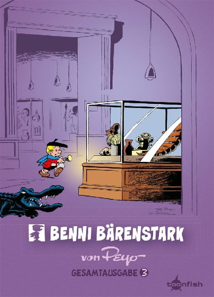 Buchcover und Innenansicht für das Buch: Benni Bärenstark Gesamtausgabe. Band 3