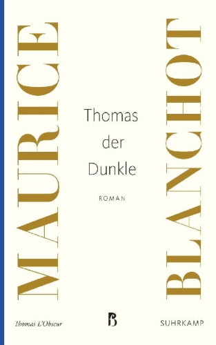 Buchcover und Innenansicht für das Buch: Thomas l'obscur