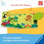 Buchcover und Innenansicht für das Buch: Wo bist du, kleiner Elefant?