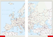 Buchcover und Innenansicht für das Buch: MARCO POLO Reiseatlas Europa 1:2 Mio.