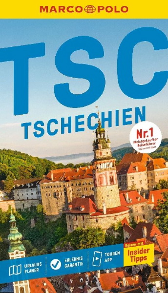 Buchcover und Innenansicht für das Buch: MARCO POLO Reiseführer Tschechien