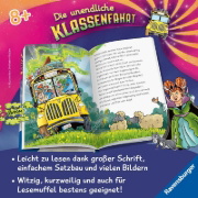 Buchcover und Innenansicht für das Buch: Die unendliche Klassenfahrt - Spuk auf Burg Hammelstein