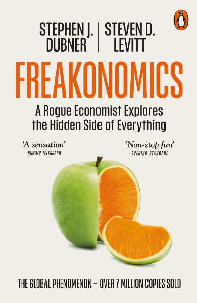Buchcover und Innenansicht für das Buch: Freakonomics