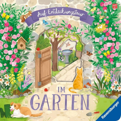 Buchcover und Innenansicht für das Buch: Let's explore: The Garden