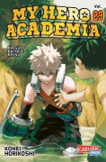 Buchcover und Innenansicht für das Buch: Boku no Hero Academia