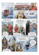 Buchcover und Innenansicht für das Buch: Die Welten von Thorgal - Thorgals Jugend. Band 9