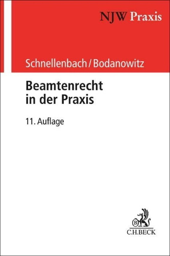 Buchcover und Innenansicht für das Buch: Beamtenrecht in der Praxis