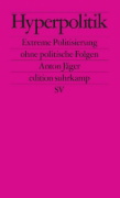 Buchcover und Innenansicht für das Buch: Hyperpolitik