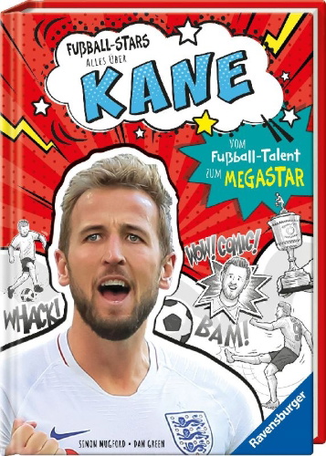 Buchcover und Innenansicht für das Buch: Football Superstars. Kane Rules
