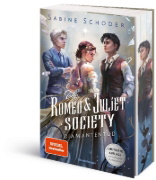 Buchcover und Innenansicht für das Buch: The Romeo & Juliet Society, Band 3 - Diamantentod