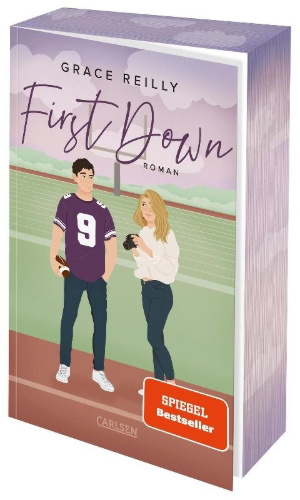 Buchcover und Innenansicht für das Buch: First Down