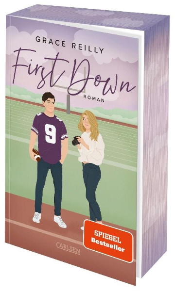 Buchcover und Innenansicht für das Buch: First Down