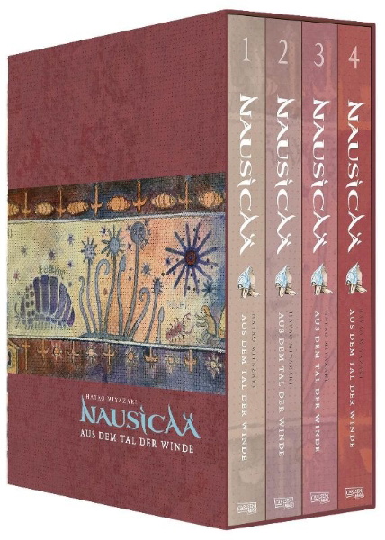 Buchcover und Innenansicht für das Buch: Kaze no Tani no Nausicaä