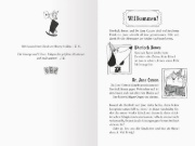 Buchcover und Innenansicht für das Buch: Sherlock Bones and the vanishing magician