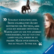 Buchcover und Innenansicht für das Buch: Pferdeflüsterer-Academy, Band 2: Ein geheimes Versprechen