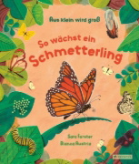 Buchcover und Innenansicht für das Buch: Watch Me Grow: Butterflies