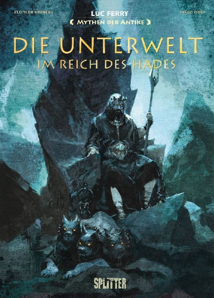 Buchcover und Innenansicht für das Buch: Mythen der Antike: Die Unterwelt - im Reich des Hades