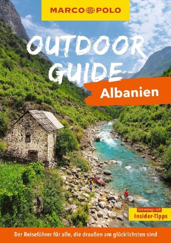 Buchcover und Innenansicht für das Buch: MARCO POLO OUTDOOR GUIDE Reiseführer Albanien