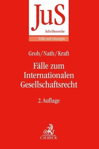 Buchcover und Innenansicht für das Buch: Fälle zum Internationalen Gesellschaftsrecht