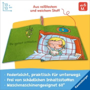 Buchcover und Innenansicht für das Buch: Mein Knuddel-Knautsch-Buch - Gute Nacht, alles schläft!