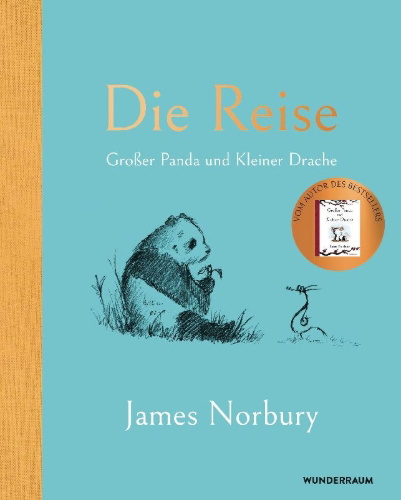 Buchcover und Innenansicht für das Buch: The Journey. Big Panda and Tiny Dragon