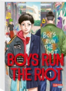 Buchcover und Innenansicht für das Buch: Boys Run the Riot