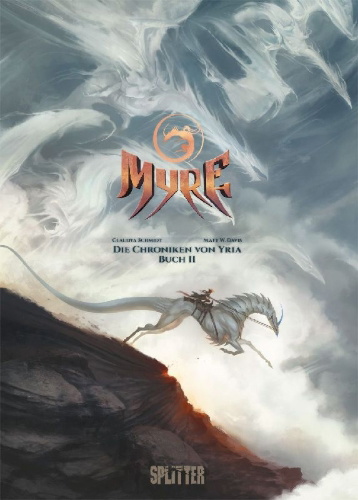 Buchcover und Innenansicht für das Buch: Myre - Die Chroniken von Yria 02