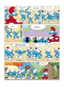 Buchcover und Innenansicht für das Buch: Les Schtroumpfs 43