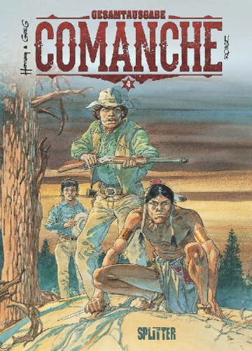 Buchcover und Innenansicht für das Buch: Comanche Gesamtausgabe. Band 4 (10-12)