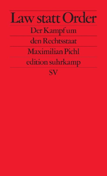 Buchcover und Innenansicht für das Buch: Law statt Order