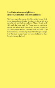 Buchcover und Innenansicht für das Buch: Architektur im Anthropozän