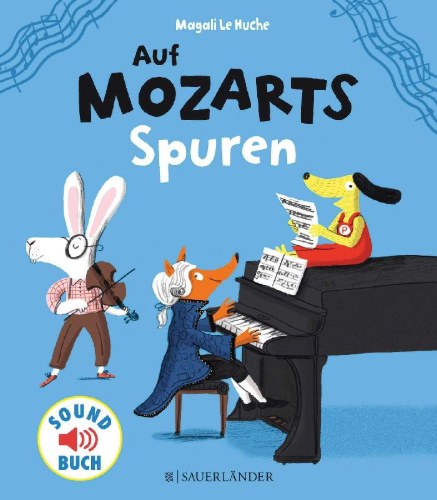 Buchcover und Innenansicht für das Buch: PACO et Mozart