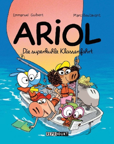Buchcover und Innenansicht für das Buch: Ariol 17