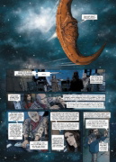 Buchcover und Innenansicht für das Buch: Die Krone der Sterne (Comic). Band 2 (von 3)