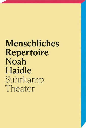 Buchcover und Innenansicht für das Buch: Human Repertory