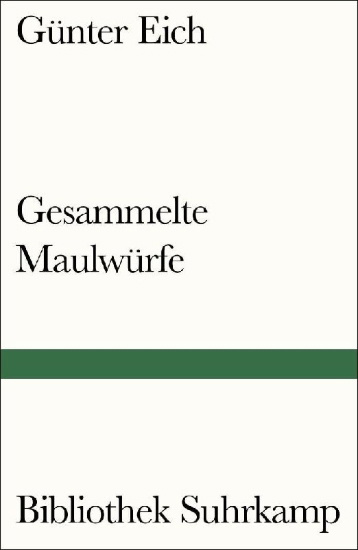 Buchcover und Innenansicht für das Buch: Gesammelte Maulwürfe