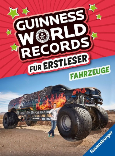 Buchcover und Innenansicht für das Buch: Guinness World Records - Fahrzeuge