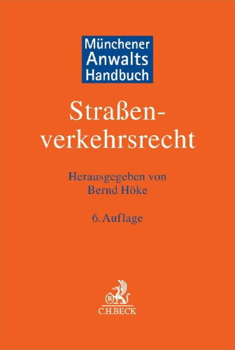 Buchcover und Innenansicht für das Buch: Münchener Anwaltshandbuch Straßenverkehrsrecht