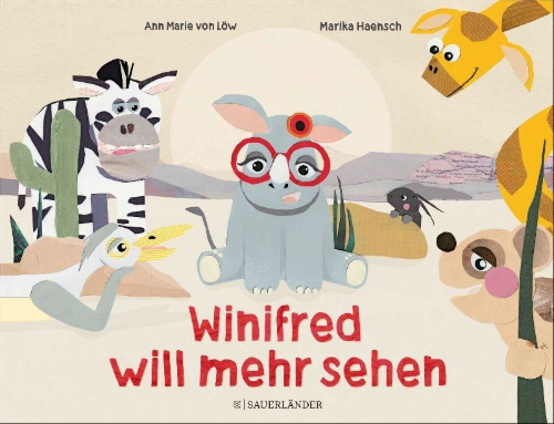 Buchcover und Innenansicht für das Buch: Winifred will mehr sehen